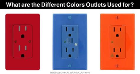 electrical box breaker color codes|color code for electrical outlets.